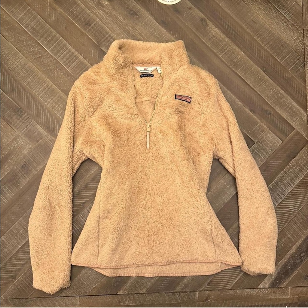 Vineyard Vines Women's Fuzzy Quarter Zip